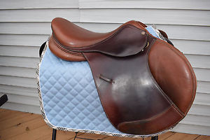 Ovation RD XCH Gullet Close Contact English Jumping Saddle 17