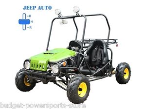 Go Kart 125cc Mini Jeep Kid Buggy AUTO w/ Reverse FREE SHIPPING SALE !