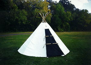 Sami Lavvu 10'dia. Sunforger WITH POLES! Complete Package (tipi/tepee/yurt/tent)