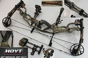 Hoyt Carbon SPYDER 30, Z5 #3 Cam 65Lbs DW 28-30" LEFT HAND PACKAGE