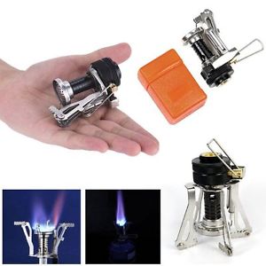 Portable Outdoor Picnic Backpacking Camping Stove Butane Gas Burner &Storage Box