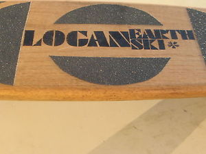 Vintage Logan Earth Ski Torger Johnson flat tail complete, with.........