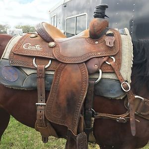 13.5" COATS ROPING SADDLE