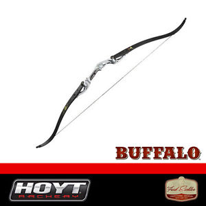 Hoyt Archery Buffalo 58 inch 45# Right Hand Traditional Recurve Bow SLBK