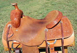 16" Spur Saddlery Ranch Cutting Saddle - Made in Texas