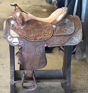 16in Dale Chavez Show Saddle