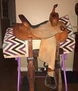 13" Pozzi Pro Barrel Saddle And Professionals Choice Pad
