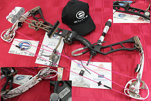 ELITE SPIRIT Realtree AP® Snow 24" to 28" 45# LADYS Bow Package Right Hand