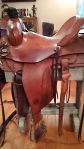 Circle Y Saddle All Around 15"
