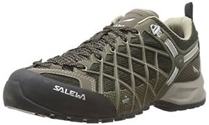 Salewa - Ms Wildfire Vent, Scarpe Da Trekking da uomo, Nero (Black/Juta 0955), 4