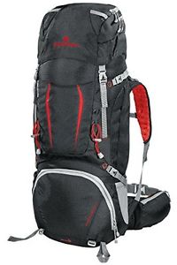 Ferrino Overland Zaino Trekking, Rosso, 50+10 L