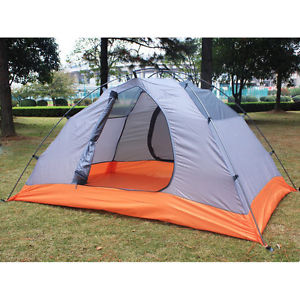 Extérieur Camping Deux Personnes Deux Couches Tente Coupe Vent Imperméable Tente