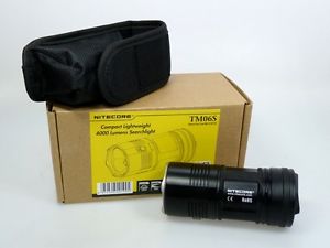 Nitecore LED Taschenlampe TM06S  4000 Lumen  Cree XM-L2  **NEU mit Rechnung**