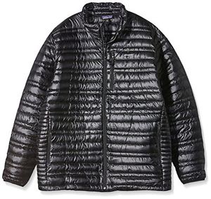 Patagonia, Giacca imbottita Uomo Ultralight, Nero (Black), XXL