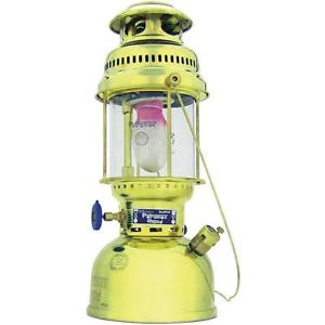Petromax Starklichtlampe HK500 Messing poliert Petroleum Lampe