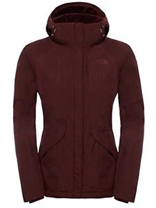 North Face W Inlux Insulated Eu Giacca, Rosso/Deepgarntredhtr, XL