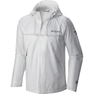 Columbia Outdry Ex Eco Mens Jacket Coat - White All Sizes