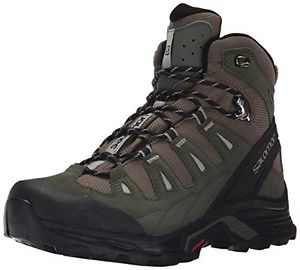 Salomon Quest Prime Gtx, Scarpe da Arrampicata Alta Uomo, Grigio (Swamp/Night Fo