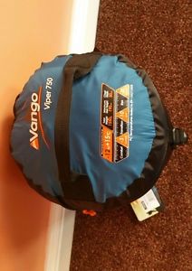 Vango Viper 750 Compact Down Fill Sleeping Bag D of E Scouts Guides Recommended