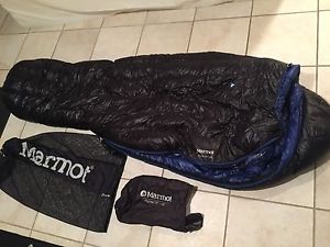 Marmot Plasma 15 Degree 875 Fill Goose Down Sleeping Bag Regular Size