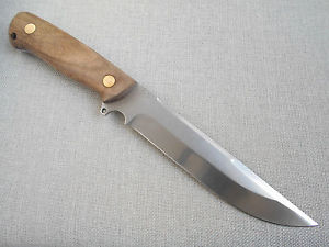 "Rifey" handmade Outdoor Camping Fishing Hunting knife wood handle A&R Zlatoust