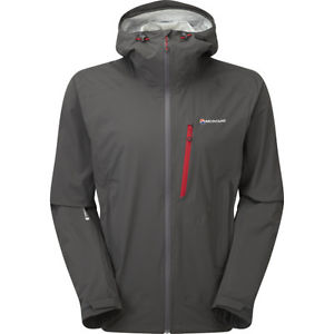 Montane Minimus Stretch Mens Jacket Coat - Shadow Alpine Red All Sizes