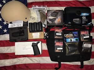 Helmet Tactical Light Belt Holster Red dot Sight Magazine Motorcycle Bluetooth