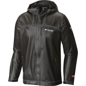 Columbia Outdry Stretch Hooded Mens Jacket Coat - Black All Sizes