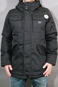 G-STAR GIACCA MFD HDD PARKA BLACK TG. L SWAT NYLON CON CAPPUCCIO STILE ESERCITO