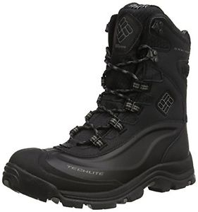 Columbia Bugaboot Plus III Omni-Heat - Scarpe da Arrampicata Alta Uomo, Nero (Bl