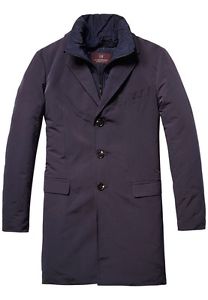 Scotch & Soda Cappotto Uomo 1504-08.10008 Blu Scuro Disegno A