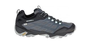 Merrell Womens Moab FST Lo WP Shoes Granite