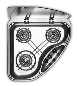 Smev P19003 Triangular 3 Burner Hob