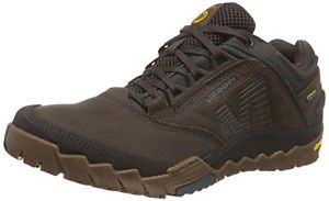 Merrell Annex Gore-tex - Scarpe da Arrampicata Basse Uomo, Marrone (Clay), 46 EU