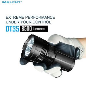 IMALENT DT35 Throw King LED flashlight for hunting outdoor sports OLED display