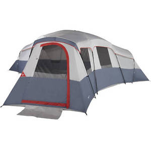 Camping Tent Sleeps 20 Sleeping Unit Large Family Cabin Fits 6 Queens Beds New