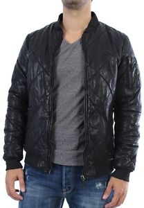 Scotch & Soda Giacca Di Pelle Uomo - 1404-09.15107 - Black #90