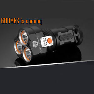 MANKER GODMES 3 Cree XP-L 3000LM Bluetooth APP Controllo torcia LED