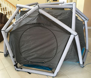 Heimplanet The Cave Inflatable 2-3 Person Tent Gray/Blue