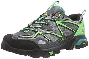 Merrell - Capra Sport Gtx, Scarpe Da Trekking da donna, multicolore (grey/wild d