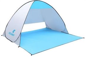 UV Protected Polyester Waterproof Coating Portable Light Weight  Beach Tent