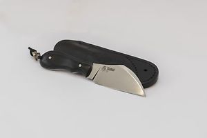 Custom Messer, D2, G-10, Lederscheide