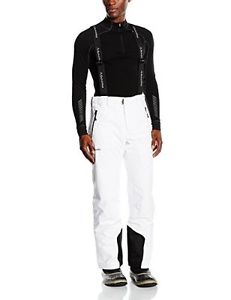 SCHÖFFEL - Salopette per uomo, per sci, Irving Dynamic II, bianco, 52, 10 20608