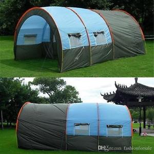 Four Season Outdoor Large 10  Person Camping Party Tunnel Tent Sport Shelter