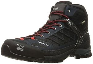 Salewa Firetail EVO MID GTX, Scarponcini da escursionismo e camminata Uomo, Nero