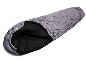 FUNS 4 Season Winter 20F Portable Lightweight Goose Down Filled Traveling Mummy