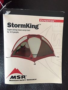 MSR StormKing (with footprint) 5 person expedition super strong base camp tent