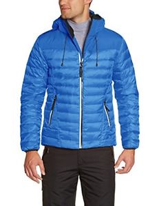 Watts - Piumino Gorre1, da uomo, Blu (blu elettrico), M