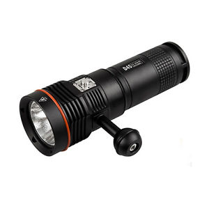 ACEBEAM D45 Cree XHP70 LED 4000Lms Scuba Diving Flashlight Torch Underwater 200m