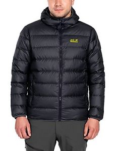Jack Wolfskin Helium Piumino corto da uomo, Uomo, HELIUM MEN, ebano, XXXL